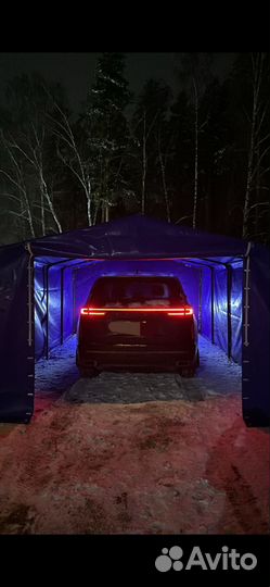 Тентовый быстросборный гараж в Екатеринбурге