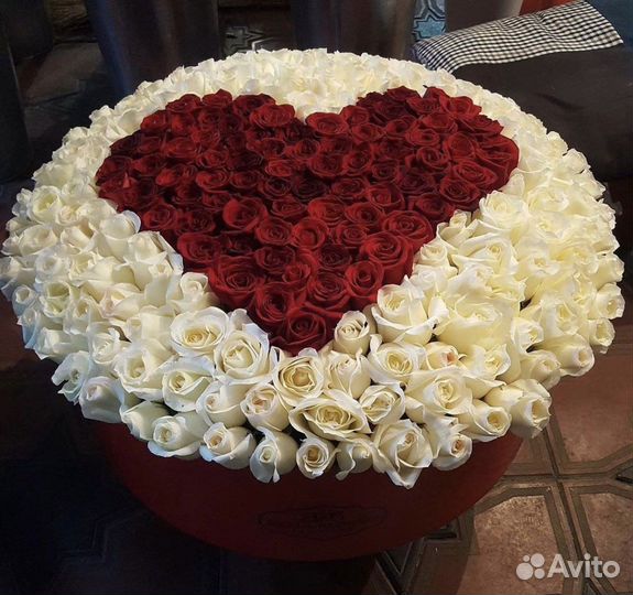 Роза сердце