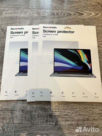 Защитная пленка, матовая, Macbook Pro 16”, 14”