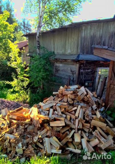 Дрова любые сухие в укладку качественные