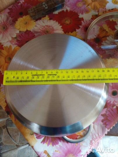 Кастрюля из нержавейки 6 л