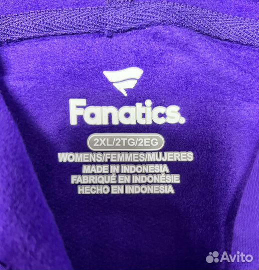 Толстовка худи Fanatics NFL 2XL США