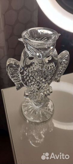 Подсвечник хрустальный СССР