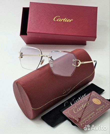 Очки имиджевые женские Cartier