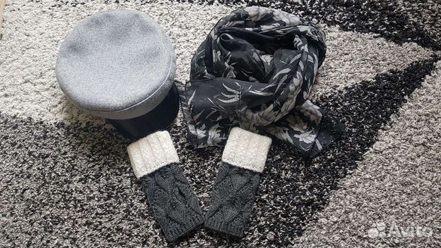 Кепка, шапка, шарф, перчатки