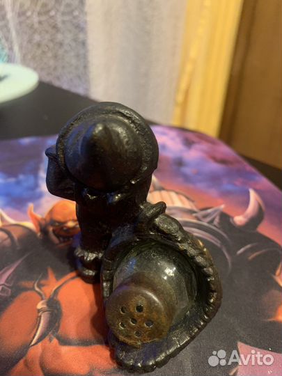 Статуэтка бронза СССР солонница