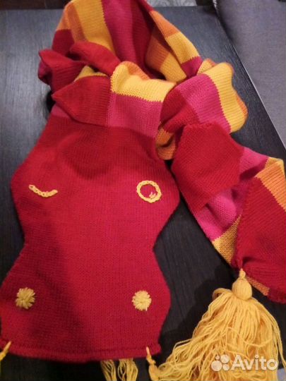 Шапка и шарф комплект