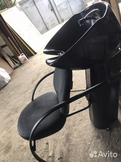 Парикмахерское мойка 10 т кресло 5