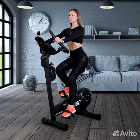 Велотренажер Sportop U80-LCD, вертикальный