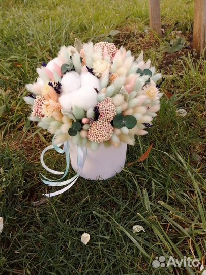 Букет из стабилизированных цветов