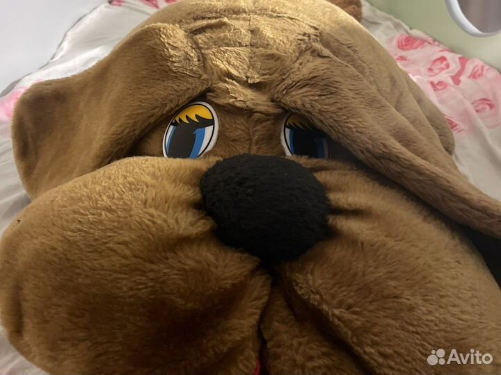 Большая игрушка-подушка Собака 60/40 см