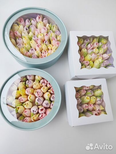 Зефир/сладкий подарок/тюльпаны из зефира