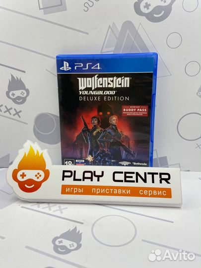 PS4 Wolfenstein YoungBlood б/у