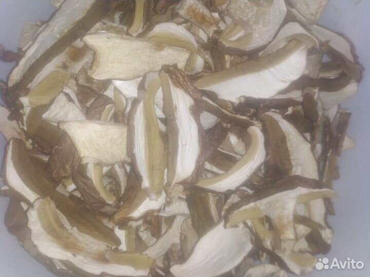 Сухие белые грибы