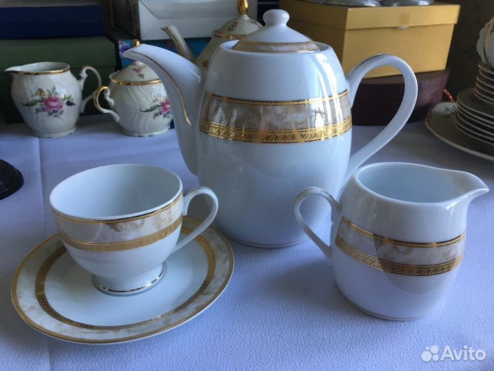 Чайный сервиз 17 предметов