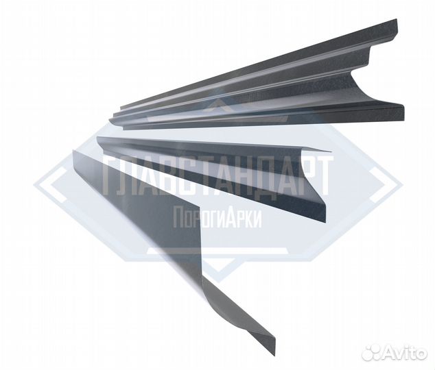 Порог Toyota Hiace левый