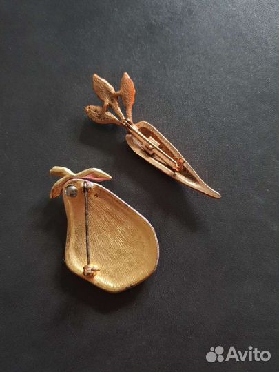 Винтажные американские броши