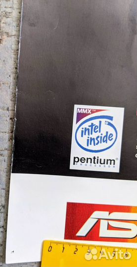 Ретро плакат из 90-х 49х83 см ноутбук Asus