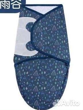 Пеленка кокон на липучках