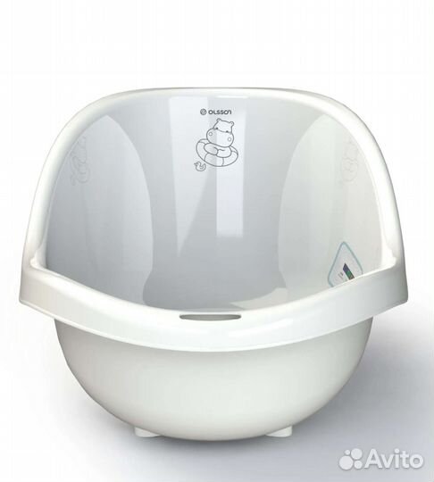 Ванночка для купания новорожденных с термометром