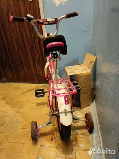 Детский велосипед 4 колесный