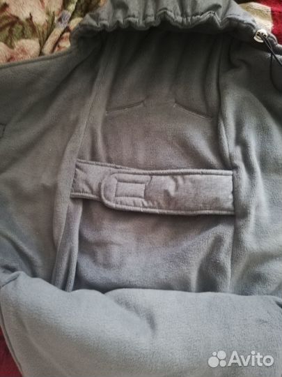 Конвертик на флисе, практически новый