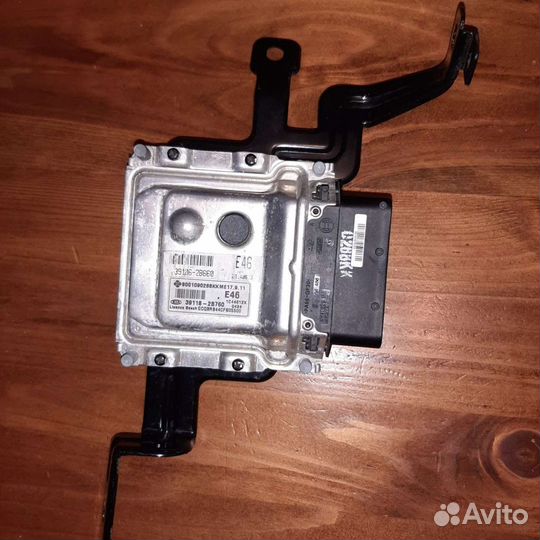 Блок управления двигателем эбу мозги на Kia Rio 3