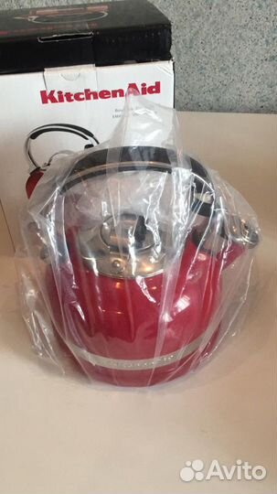 Чайник KitchenAid наплитный новый красный