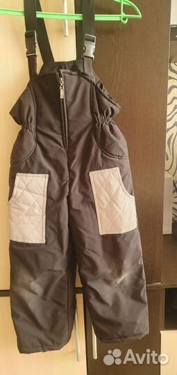 Зимние брюки для девочек 128