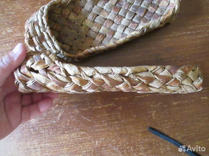 Лапти лыковые