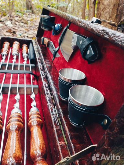 Подарочный набор для мужчины с шампурами