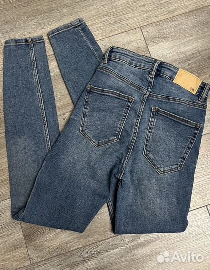 Джинсы zara skinny 34