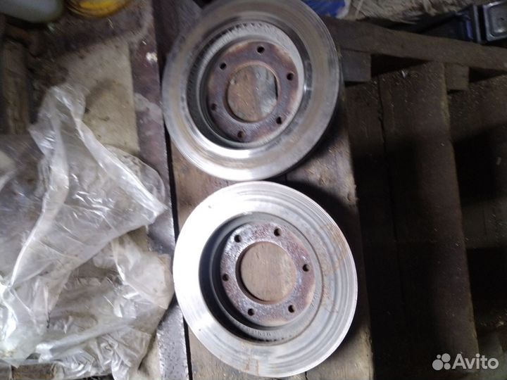 Диск тормозной передний l200