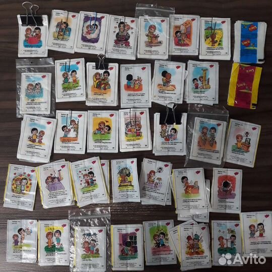 Вкладыш от жвачек love is