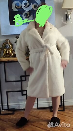 Искусственная шуба XL. 48 размер