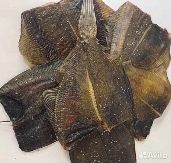 Камбала вяленая