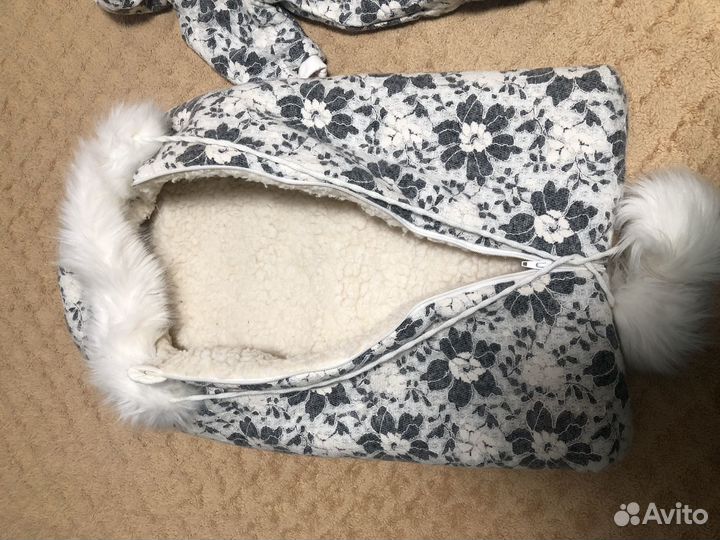 Конверт на выписку зимний