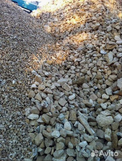Щебень известняковый 25 тонн