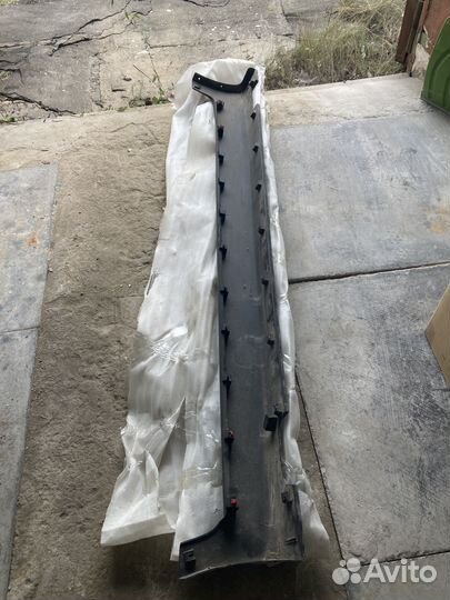 Накладки на пороги KIA sportage 3