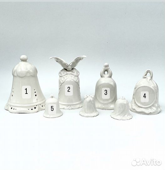 Колокольчик фарфоровый