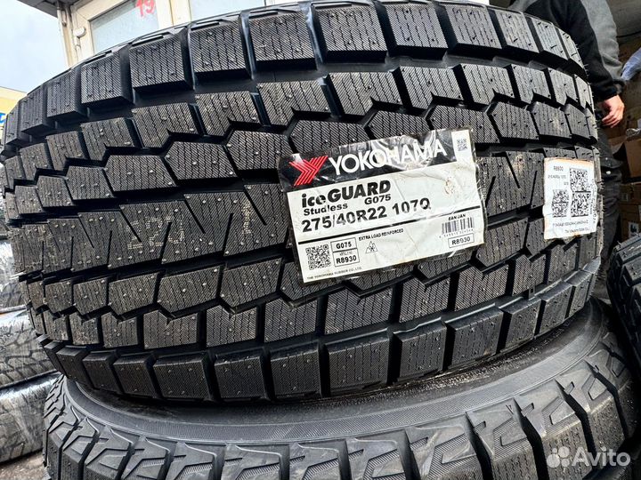 Yokohama Ice Guard G075 275/40 R22 и 315/35 R22 111Q