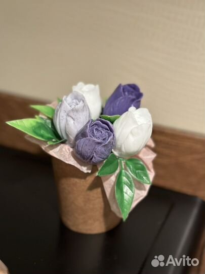 Букет из мыла