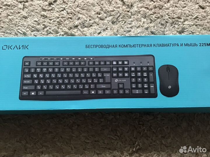 Беспроводная клавиатура и мышь
