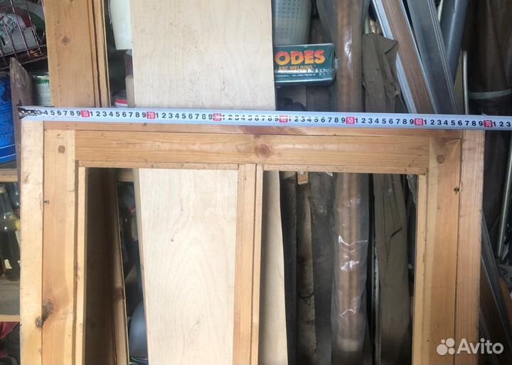 Оконный блок деревянный