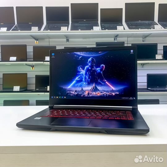 Игровой ноутбук MSI i7/RTX3060/16RAM/144Hz