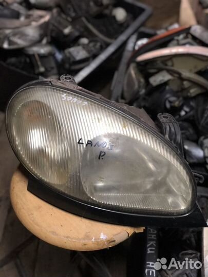 Правая фара Daewoo lanos