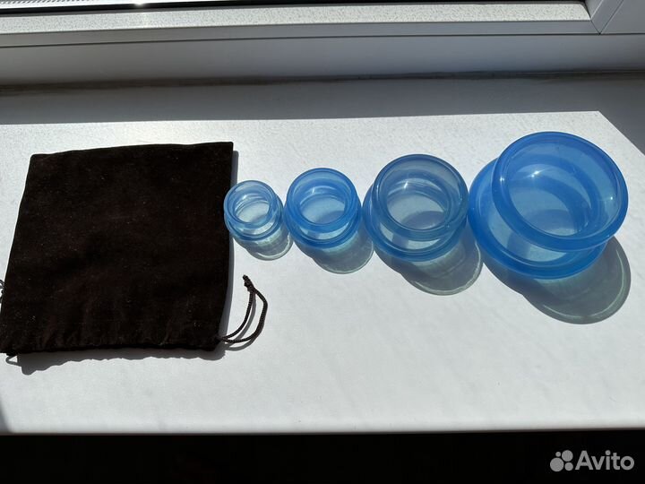 Банки выкуумные массажные силиконовые