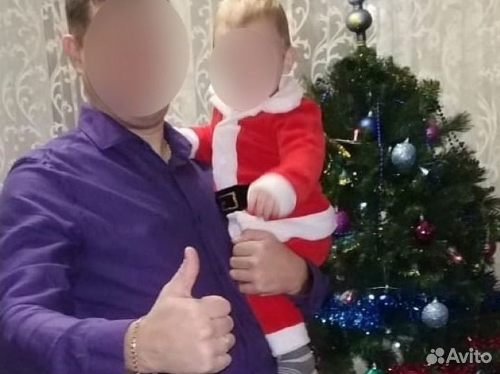 Костюм детский деда мороза