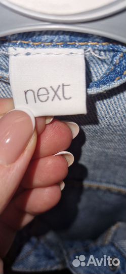 Джинсовая куртка для девочки Next р.140