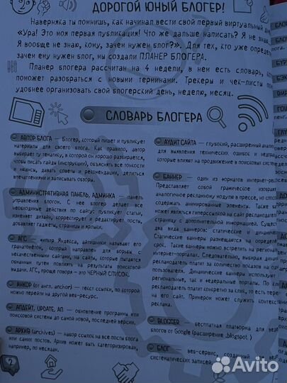Планер блогера